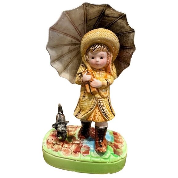 Vintage American Greetings Corp Holly Hobbie‎ Rain Or Shine I Like You Box - Picture 8 of 11